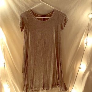 Grey T-Shirt Dress